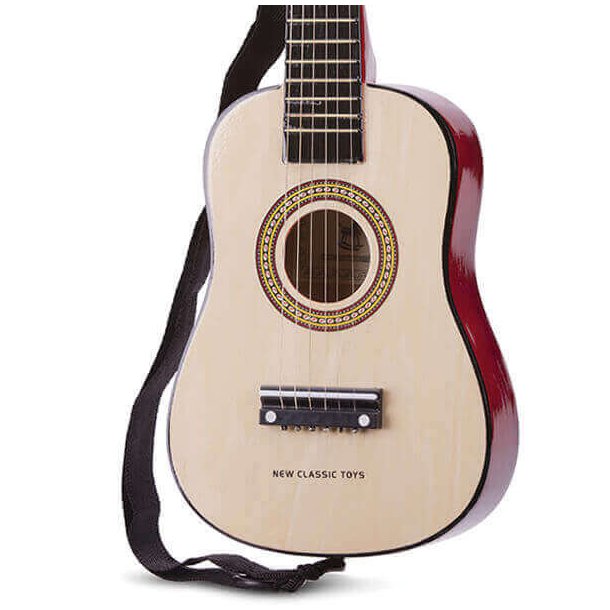 Guitar 60 cm - natur/lys brun