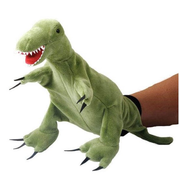 Dino T-rex hnddukke